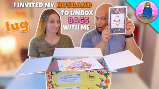 Unboxing Lug With My Husband! Heart Pouches, Coupes, and More!