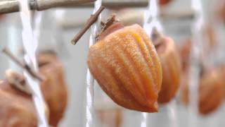 山梨の枯露柿づくり - 枯露柿ができるまで 1-japanese dried persimmon in Yamanashi