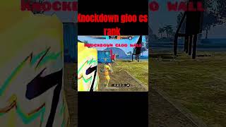 Free Fire Knockdown gloo wall trick #shorts #freefireknockdowngloo #freefireworldseries #royalepass