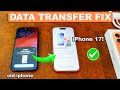 Troubleshooting iPhone 17: Old iPhone Not Detected for Quick Start Data Transfer *FIXED*