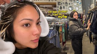 College JEOrney📚 life of a fashionista in STEM preparing for NYFW 👩🏻‍🔬🫧