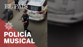 #CORONAVIRUS: La sorpresa MUSICAL de la POLICÍA a unos niños en cuarentena que ha llegado a EE UU