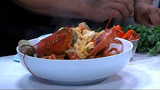 Chef Zeus Shows How To Make Lobster Pescatore In The DelmarvaLife Kitchen