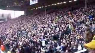 Chelsea fans singing carefree!!!