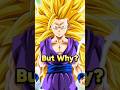 Why Doesn't Gohan Use Super Saiyan 3 Explain | Infinity Fusion Warriors #dragonball #anime