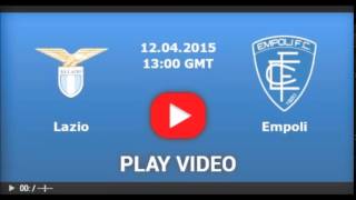 Lazio vs Empoli [LIVE STREAM] [04.12.2015]