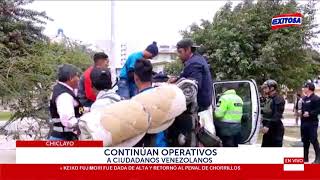 Continúan operativos a ciudadanos venezolanos