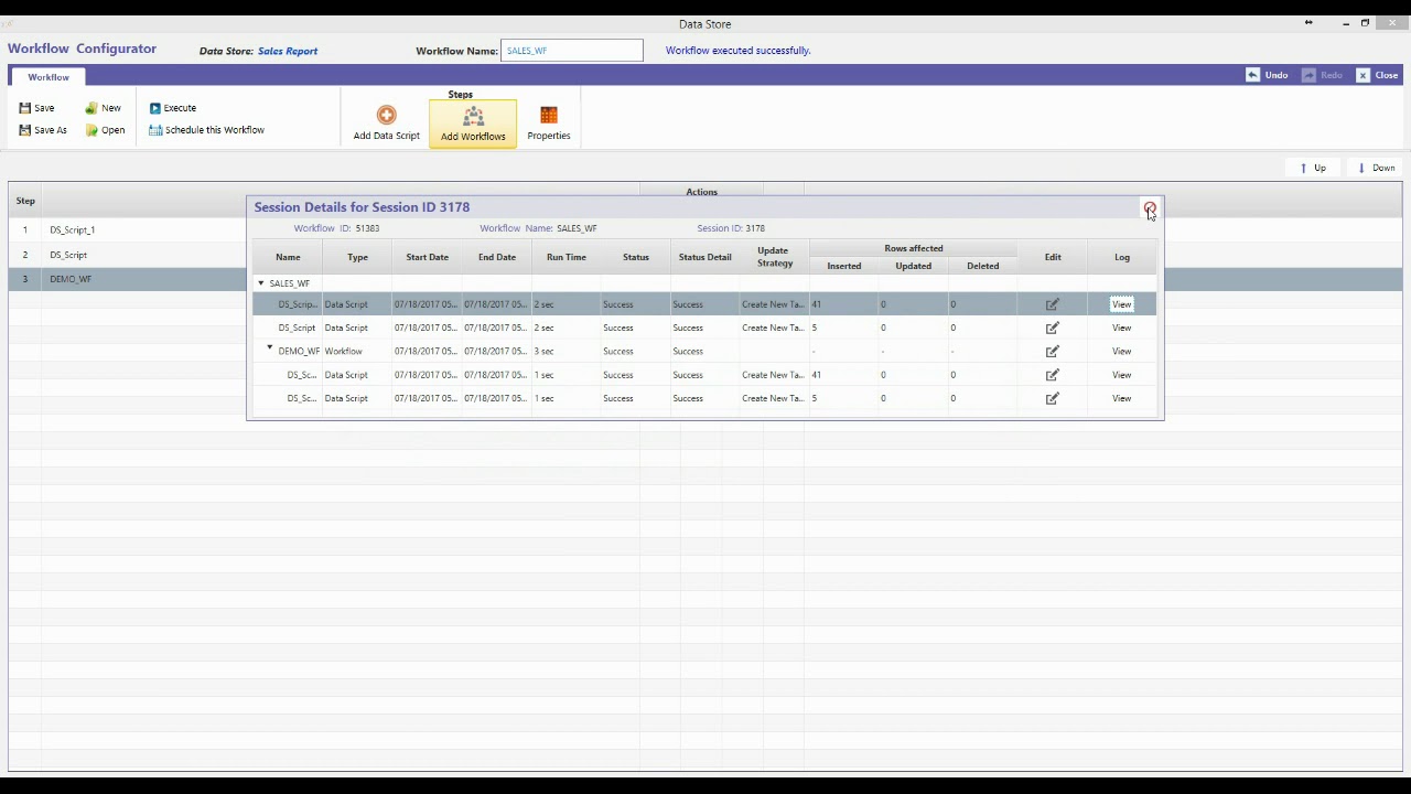 Workflow Youtube