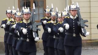 Drottningholm Palace, Stockholm,  Changing of the Royal Guards