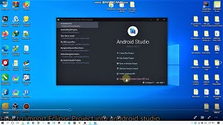 How to import Eclipse Project into android studio