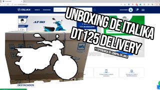 Así te entregan una moto pedida por internet || Unboxing Italika DT125 delivery 2021