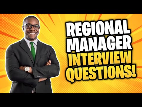 What is higher than a regional manager?
