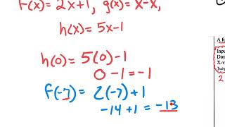 1..7 function notation