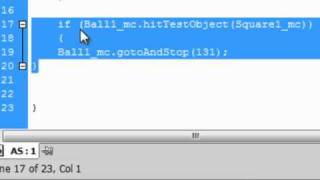 Flash CS5 Tutorial 16 The Hit Game.avi