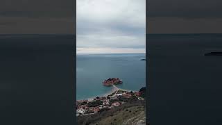 Most beautiful view on Sveti Stefan island