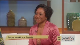 Dr. Shirley Davis on Future Workforce Trends---WUSA Ch. 9 Great Day Washington TV interview