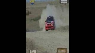 Evo 8 dangerous jump at 180km/h driven by Mustafa Bulutoglu