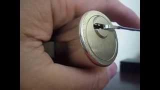 Lockpicking Bulgaria .Padlock ''METAL\