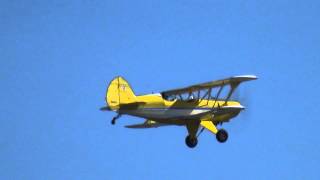 Acro Sport II, N44JS departing KCJR on 8/28/14