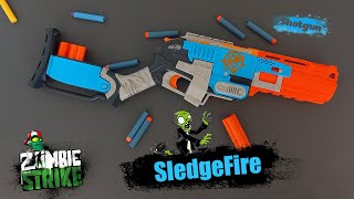 Review Súng Nerf Zombie SLEDGEFIRE - Súng Nerf Shotgun