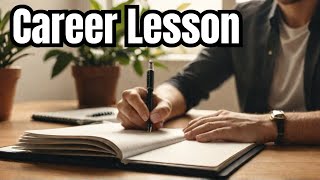 The BEST Career Lesson You'll EVER Learn