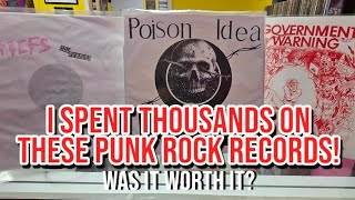 I Spent Over $2K On ANOTHER Punk Rock Record Collection!