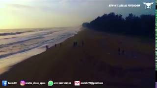 Bekal Beach - Aerial View - DroneHolic