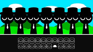 Incredibox Sprunki - But Everyone is Mr Black Hat