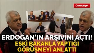 HEDEP'li Gergerlioğlu, Meclis'te Erdoğan'ın arşivini açtı! \