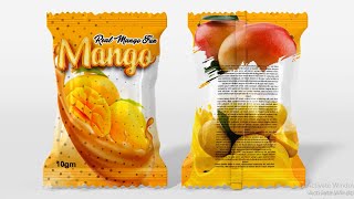 Mango Candy Mockup in Photoshop | #logo designer #design #tutorial