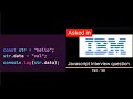 Javascript output based Interview question - Part 140  #javascriptinterview #javascript #reactjs