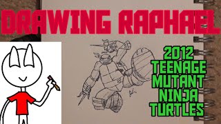 Drawing: Raphael (2012 Teenage Mutant Ninja Turtles) [Timelapse]
