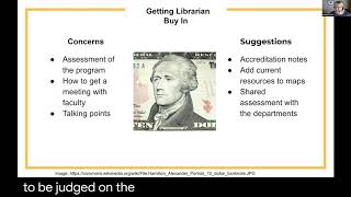 ACRL DLS R\u0026PC Spring 2020 Author Forum: Using Curriculum Mapping to Support the Info Lit Goals