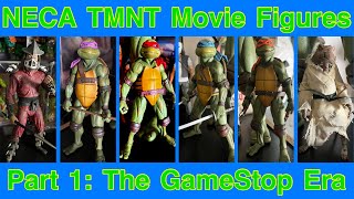 NECA TMNT Movie Figures Part 1: The GameStop Era