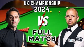 Ronnie O'Sullivan vs Barry Hawkins | Full Match Highlights | UK Championship Snooker 2024 🎱🔥