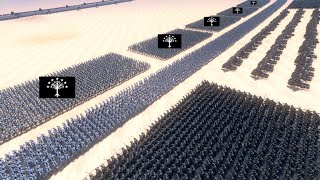 GONDOR ARMY vs ORC ARMY | Ultimate Epic Battle Simulator