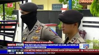 Polres Majalengka Sebar Anggotanya ke Sejumlah Gereja