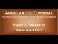 What is Angular CLI