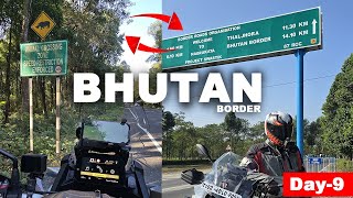 NORTH EAST INDIA RIDE : To Gangtok (Bhutan ..so close) - DAY 9 #rrdvlogs #bmwf900gs #gangtok#bhutan