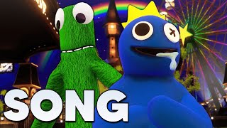BLUE vs GREEN Rainbow Friends Song - "The Game" [Roblox Horror]
