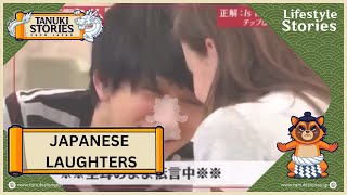 Japanese comedy: master English with Fun. Highlights from Eigo Dengon Game (4 Minutes)