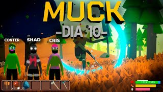 Intento Sobrevivir 10 Días en Este Juego - MUCK