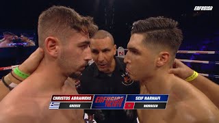 WHAT A FIGHT! Christos Abramidis vs. Seif Harnafi Enfusion Full Fight