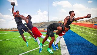 I ALMOST FOUGHT THIS TRASH TALKING HIGH SCHOOLER.. (DB vs WR 1ON1'S AGAINST 4-STAR)