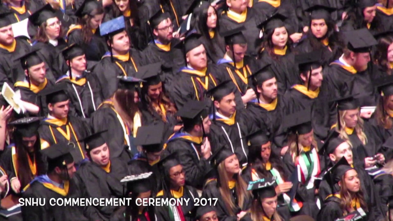 Graduation Ceremony Of SNHU 2017 - YouTube