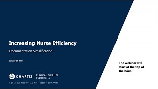 Increasing Nurse Efficiency: Documentation Simplification