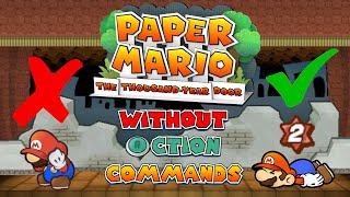 Can You Beat Paper Mario TTYD Without Action Commands?