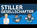 Stiller Gesellschafter - Unterschiede, Haftung & mehr! | Einfach erklärt