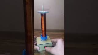 how to make a simple tesla coil for school project #schoolproject #teslacoil #inventions #tesla