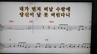 여기서-서지오 / 따불노래교실/큰가사 큰악보 / 노래교실